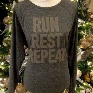 RUN REST REPEAT long sleeve shirt